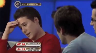 Mani storiche – Il memorabile tuffo di Vanessa Selbst al Big Game: 6-bet/call con J-7s!