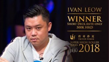 Triton Super High Roller Series – Ivan Leow vince il ‘Main’ Short Deck! 5° Tom Dwan