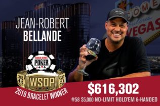 WSOP – JR Bellande trionfa con stile nel 6-Handed, Jeremy Perrin vince per sbaglio il Giant!