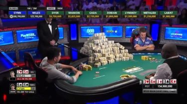 WSOP – Che bluff di Tony Miles in heads-up! Con 7-5 fa foldare Cynn al river