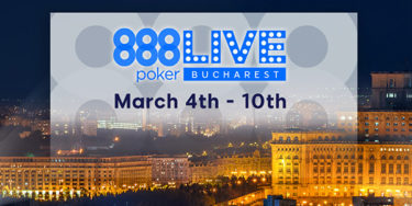 Su 888poker i satelliti per giocare l’888Live Bucarest Festival dal 4 al 10 Marzo!