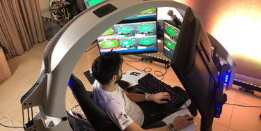 La super-postazione per il poker online di Johan ‘Yoh.Viral’ Guilbert