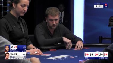Lo spettacolare call di Riess con 10-High al tavolo finale EPT: follia o rischio calcolato?