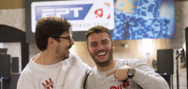 Federico Petruzzelli e un triplo check-call contro Lex Veldhuis al Day1 del Main Event EPT di Barcellona