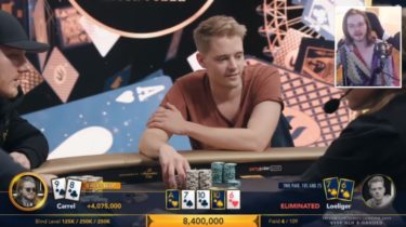 Carrel chiude scala al river contro Loeliger: ecco l’analisi di una mano davvero strana