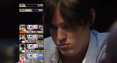 Dario Minieri e quella 5bet preflop da urlo: magia all’EPT Londra