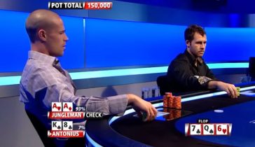 Quando il trappolone finì male per Dan Cates vs Patrik Antonius