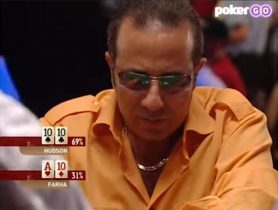 Quando il Main Event dura una sola mano: Farha vs Hudson, WSOP 2005