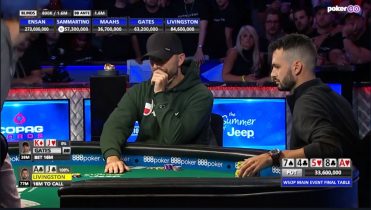 WSOP Main Event Final Table 2019: Livingston, che duro!
