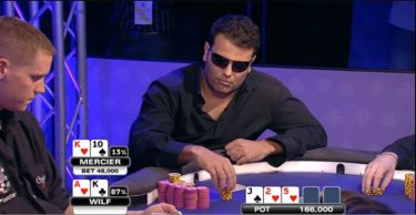 Jason inarrestabile: Mercier-Wilf, WSOPE 2009 – VIDEO