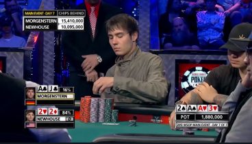 WSOP 2013: Morgenstern vs Newhouse, come buttare la chiplead