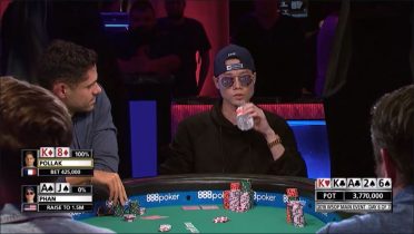WSOP 2018: Pollak vs Phan, un fold troppo conservativo?
