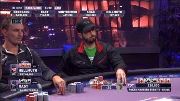 Poker Masters 2017: quando Rast educò Hellmuth