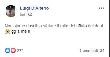 mito rifiuto deal luigi dalterio