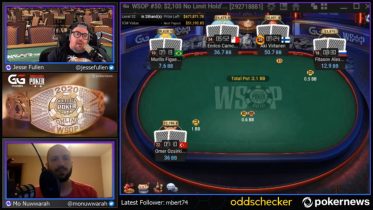 Video-replay: il Tavolo Finale del 2.100$ WSOP vinto da Enrico Camosci