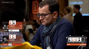 Partypoker Millions Grand Final 2018: Mateos, river maledetto!