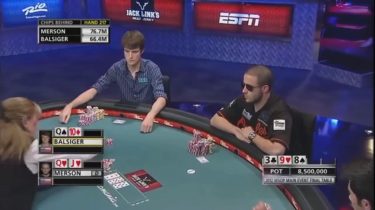 WSOP 2012 Final Table: Greg Merson, che duro!