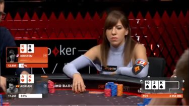 PartyPoker High Roller 2018 Barcellona: Bicknell vs Mateos, un fold difficile in una mano controversa
