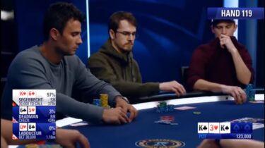 PCA 2019: Segerbrecht vs Deadman, che scelta al river!