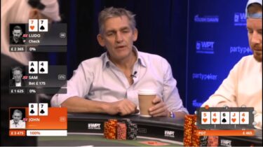 From Dusk Till Dawn 2019 cash game: John Duthie, che fold