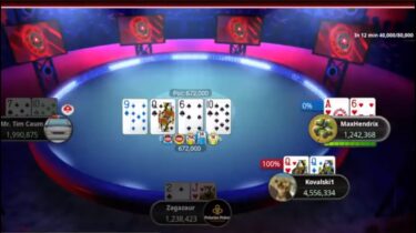 WCOOP 2020 PokerStars: Kovalski1 vs MaxHendrix, una trappola involontariamente perfetta