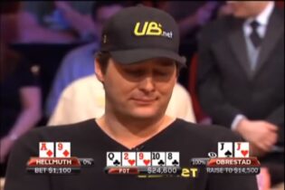 NBC Heads Up 2010: Hellmuth vs Obrestad, un call troppo azzardato