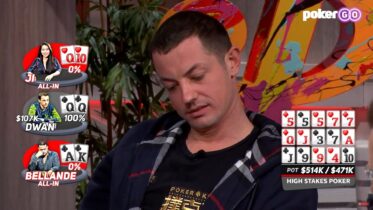 La mano più grande vinta da Tom Dwan a High Stakes Poker