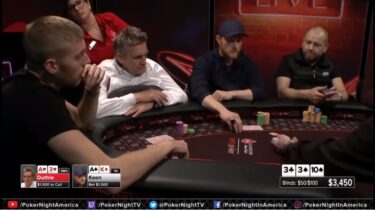 PartyPoker cash game: Koon vs Duthie, una spewata non necessaria?