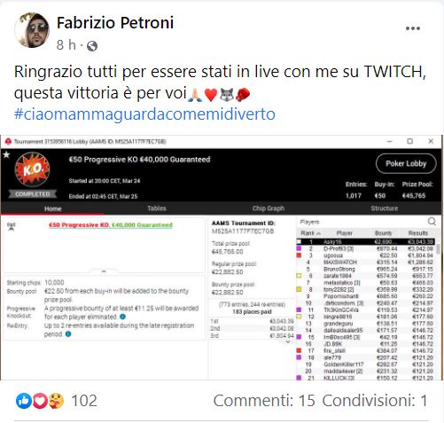 fabrizio petroni brag vittoria twitch