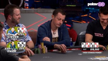 High Stakes Poker: una triple barrel in bluff di Tom Dwan