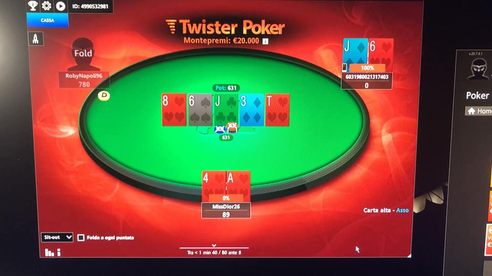 twister ipoker terzo classificato