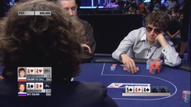 EPT Super High Roller Montecarlo: Kurganov vs Urbanovich, un river complesso