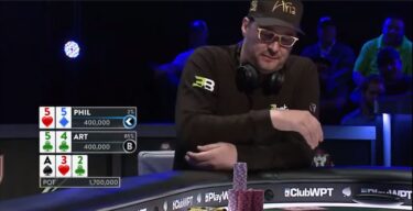 WPT Main Event Bicycle: Hellmuth vs Papazyan, un call senza senso