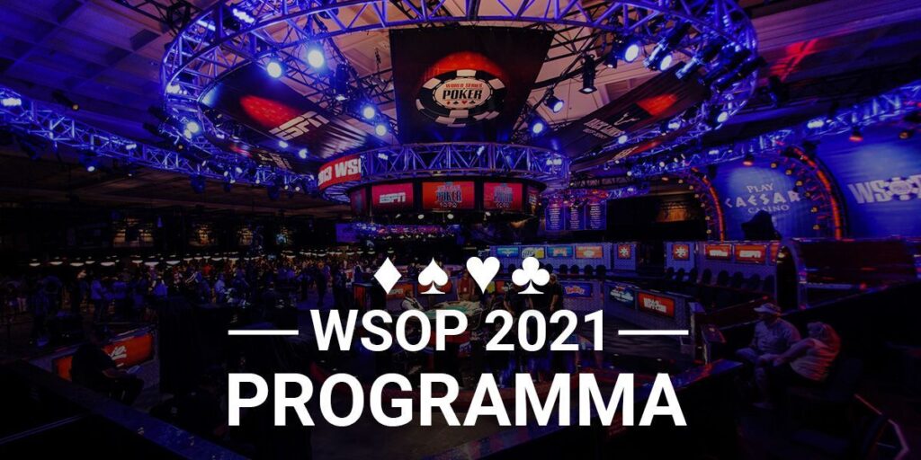 programma tornei wsop 2021