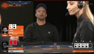 Il gran fold di Leow con colore alla donna contro Phil Ivey. Little analizza lo spot