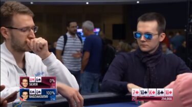 EPT Malta:  Badziakouski vs Silver, quante scelte particolari