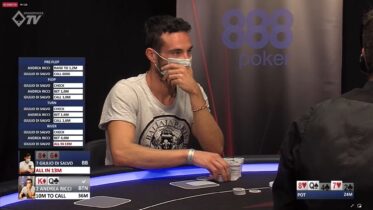 Andrea Ricci spiega il call che gli ha fatto vincere IPO 888poker San Marino