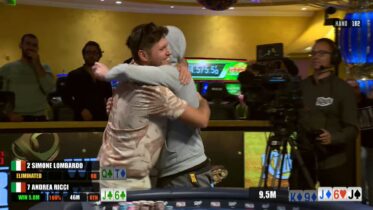 Le parole di Andrea Ricci e Simone Lombardo dopo il testa a testa al Main Event WSOPC Rozvadov