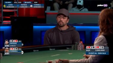 WSOP 2021: Mateos vs Cornell, due assi problematici al final table