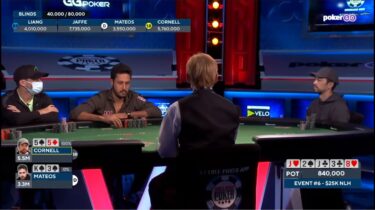 WSOP 2021: Mateos vs Cornell, che bluff al final table !