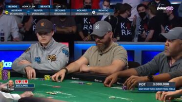 L’all-in più brutto che abbiamo visto al tavolo finale del Main Event WSOP 2021