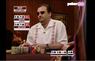 High Stakes Poker, Kaplan vs Matusow e un bluff involontario