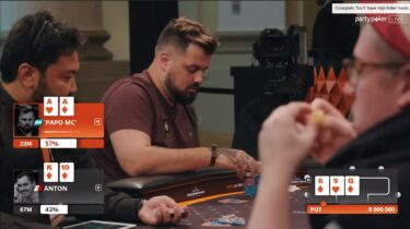 Partypoker live Rio 2019: Papo MC e due assi fumanti