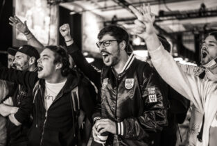 Quando Mustapha Kanit è nel rail a tifare…