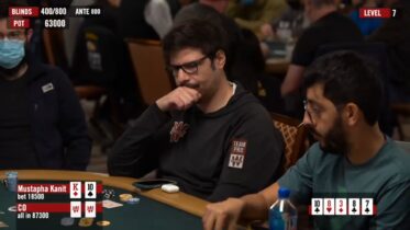 Come ha pensato Mustapha Kanit per un herocall fatale al 2.500$ WSOP