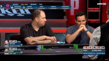 La mano della settimana WSOP: Seiver vs Aido, quando la trappola finisce con un fold