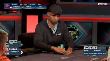 Video replay a carte scoperte: il tavolo finale del 100K High Roller WSOP con Phil Ivey secondo