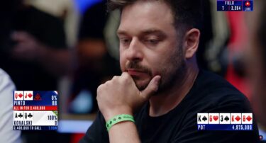 Il super hero-call di Fabian Kovalski che ha portato il Main Event EPT Barcellona al tavolo finale a sei