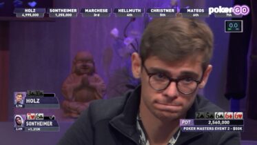 Fedor Holz e lo slowroll preso in faccia dal suo miglior amico Steff Sontheimer