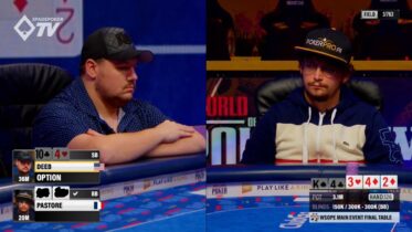 L’incredibile fold di Shaun Deeb tre left al Main Event WSOPE 2022